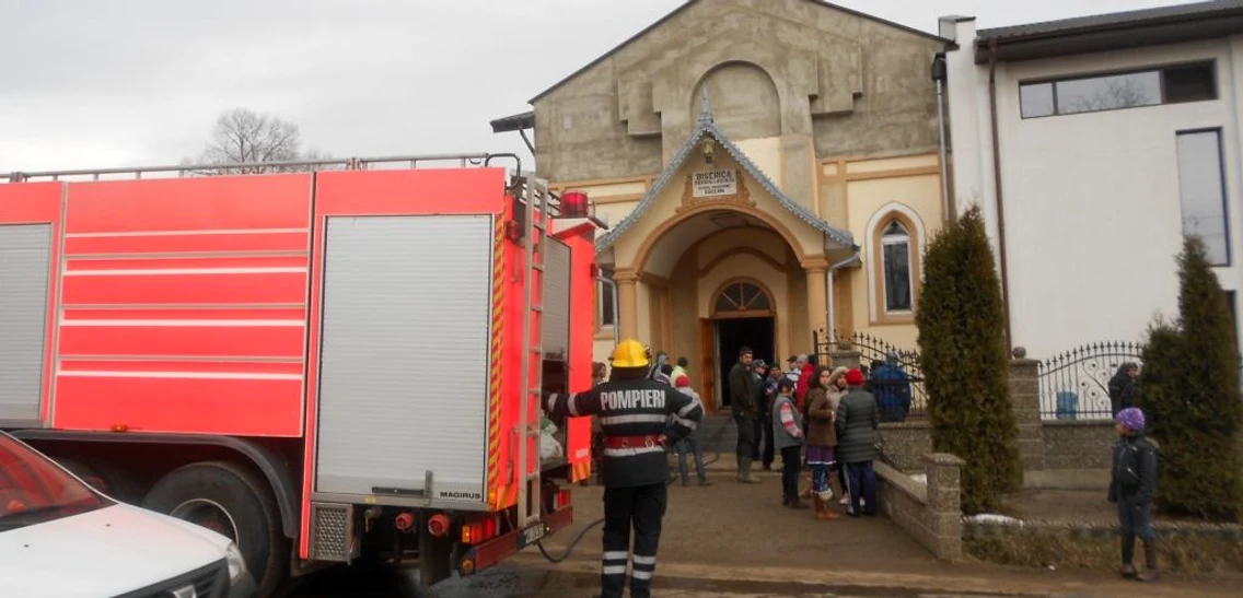 Incendiu Biserică Penticostală Suceava