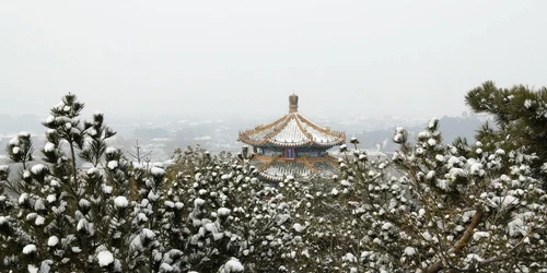 Zăpada a acoperit Forbidden City din Beijing. FOTO Lintao Zhang/Guliver/Getty Images