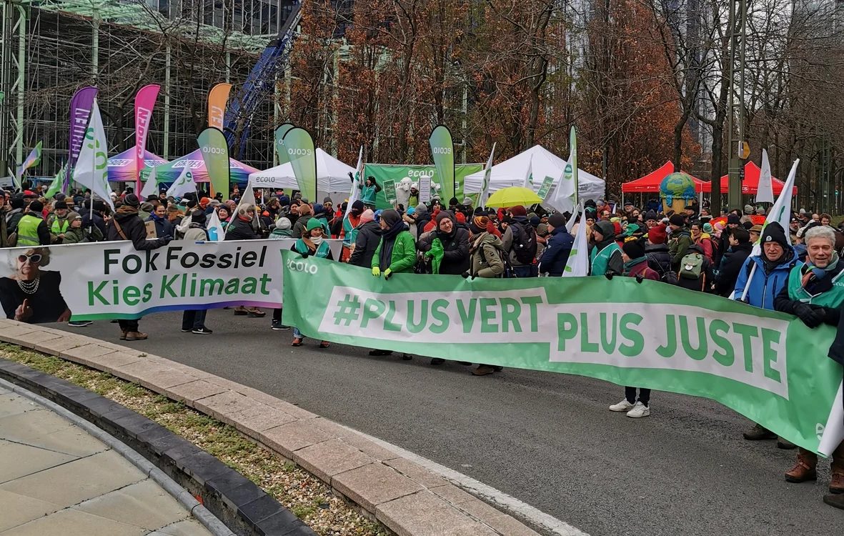 Marșul a avut loc la bruxelles FOTO: X