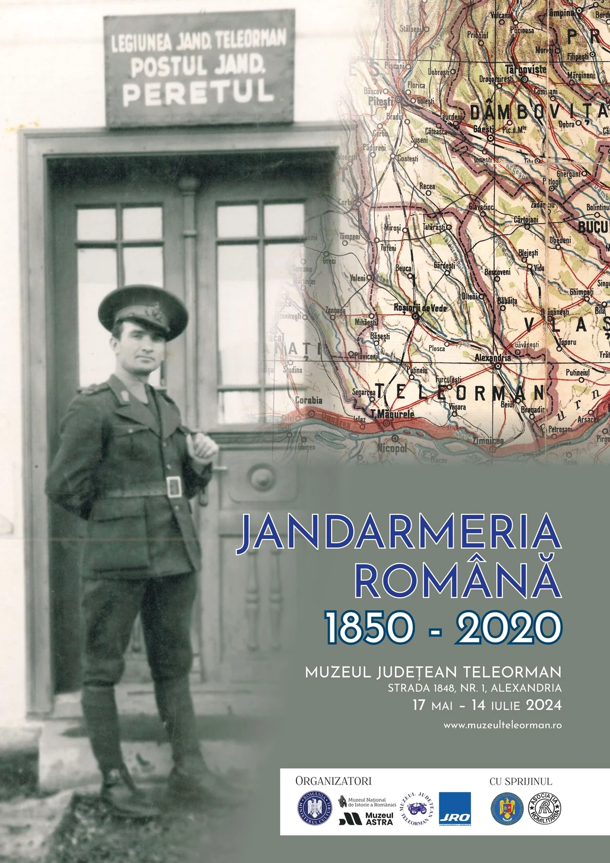 Deschiderea expoziției „Jandarmeria Română 1850 - 2020”, la Muzeul Județean Teleorman