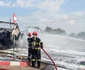 Pericol de explozie la Baldovinești FOTO ISU Brăila