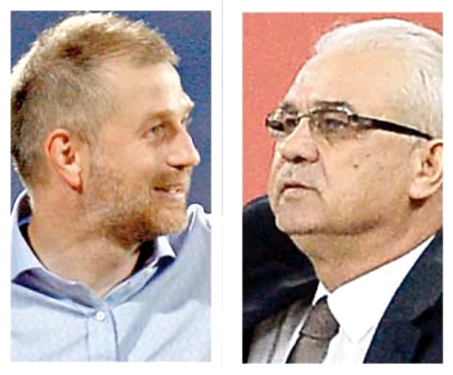 Edi și Puiu Iordănescu