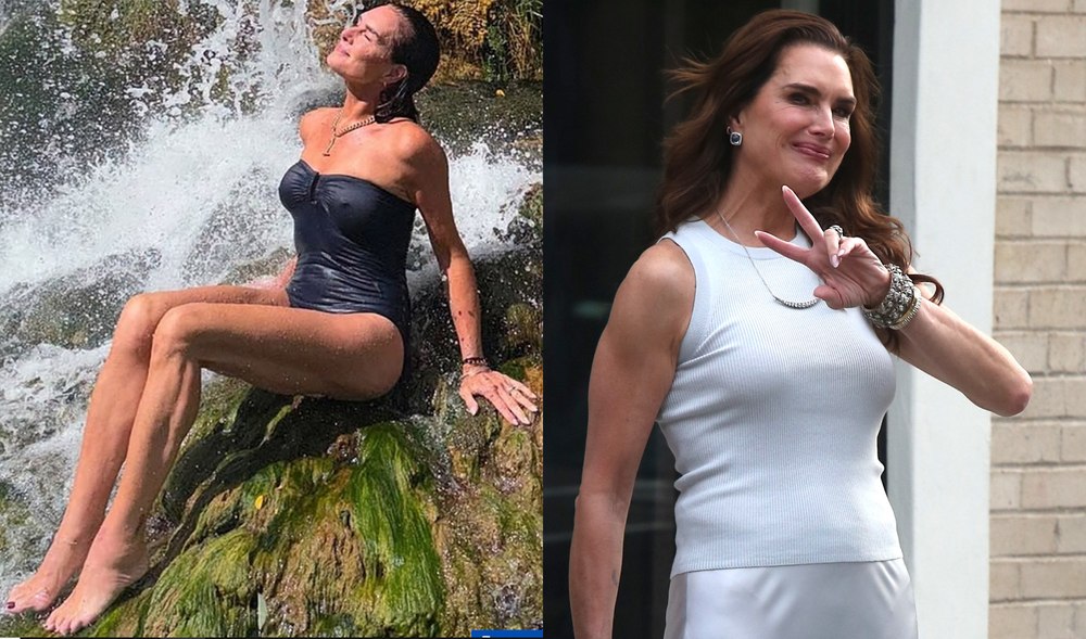 Brooke Shields, sexy la 61 de ani! Criticile pe care le-a primit actrița când și-a etalat silueta zveltă prin Europa