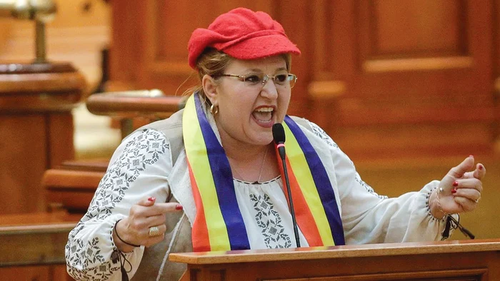 Diana Șoșoacă susține că a fost Miss și manechin în tinerețe / foto: arhiva Click!