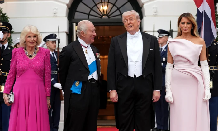 vizita regală în SUA  Donald Trump și Regele Charles  foto   profimedia 1095098015 jpg