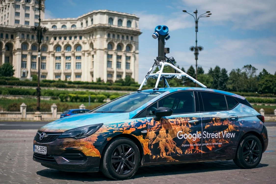 Echipele Street View vor "cartografia" din nou România. Foto: Google