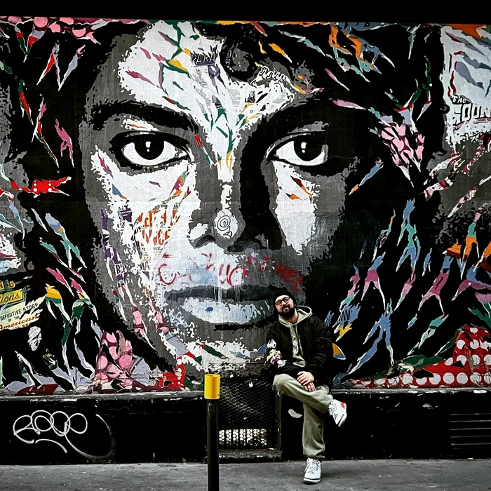 Michael Jackson, artistul-idol al lui Sergiu Gherman. FOTO: arhiva personală