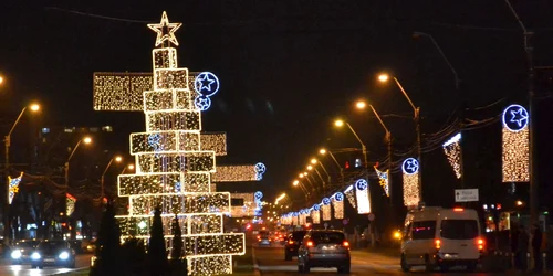 iluminat de sarbatoare Galati