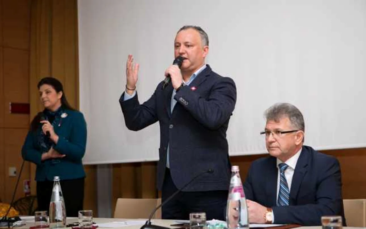 FOTO Igor Dodon via Facebook