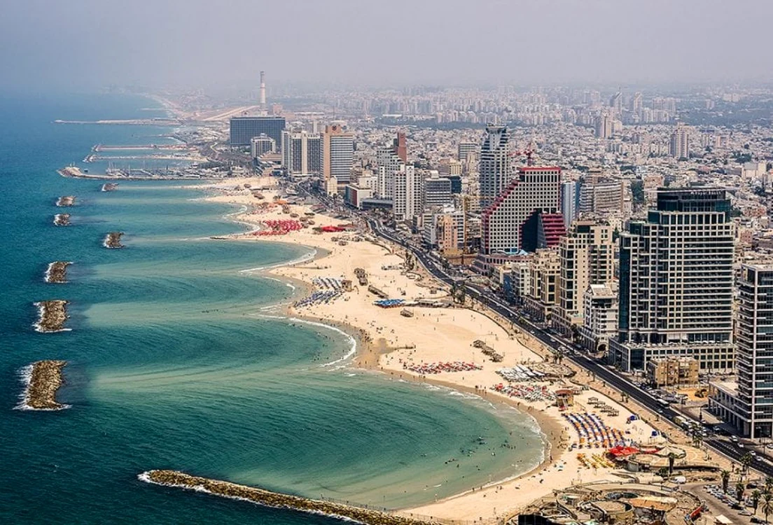 Plaja la Tel Aviv FOTO bizisrael.com