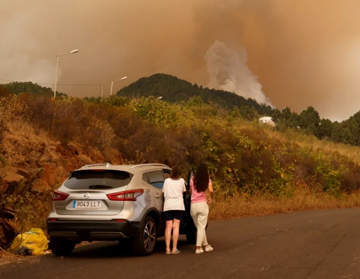 Incendii în Tenerife FOTO EPA EFE