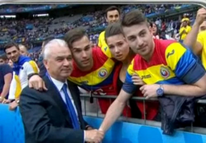 Anghel Iordănescu s-a îmbrățișat cu copiii săi