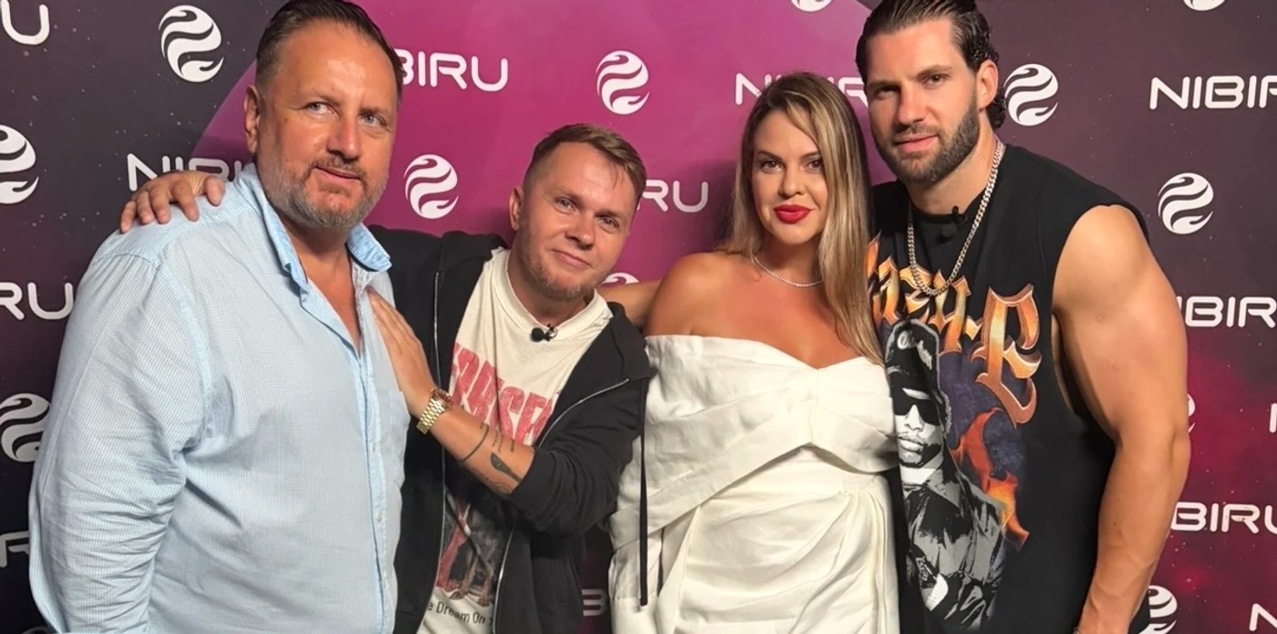 Oana și Eduard Irimia, alături de Florian Munteanu și Codin Maticiuc 