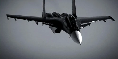 Avion SU 30M foto captură telegram jpg