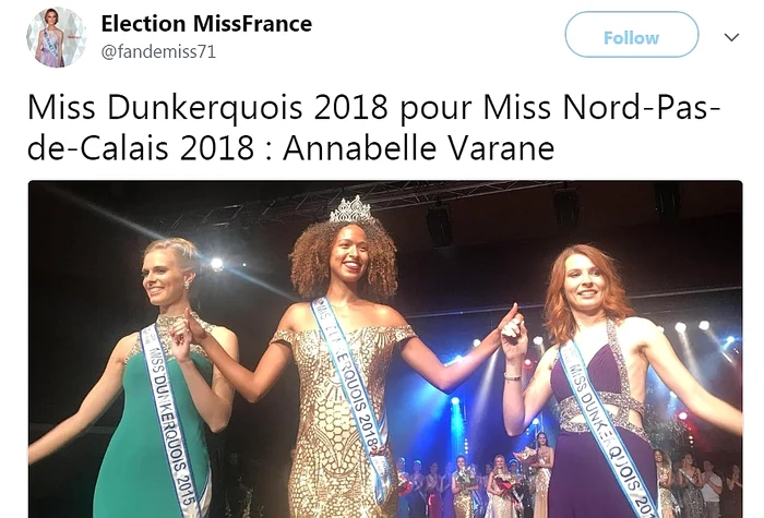
    Annabelle Varane vrea să devină Miss France 2018Foto: Miss France 2018  