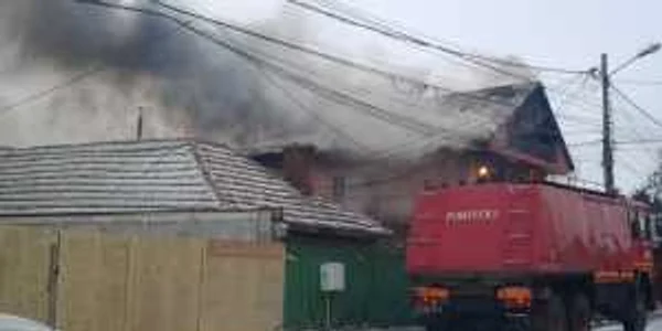 Incendiu la o vilă din Constanţa