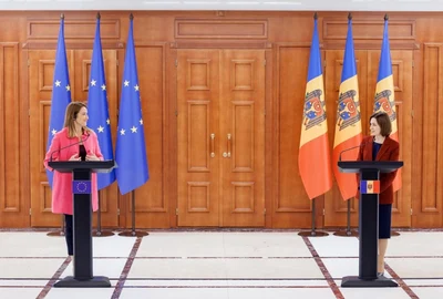 Maia Sandu Roberta Metsola FOTO Presedinte md jpg