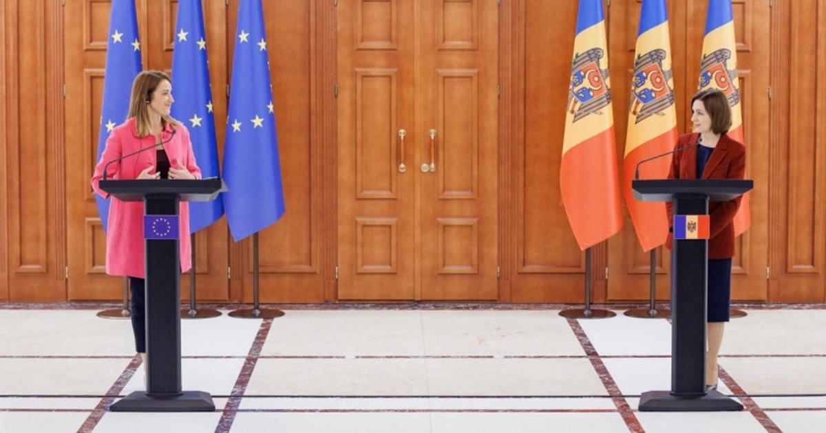 Roberta Metsola la Chișinău: Viitorul european al Moldovei