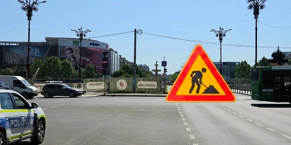se inchide circulatia pe un sens in zona fantanilor de la unirii jpg