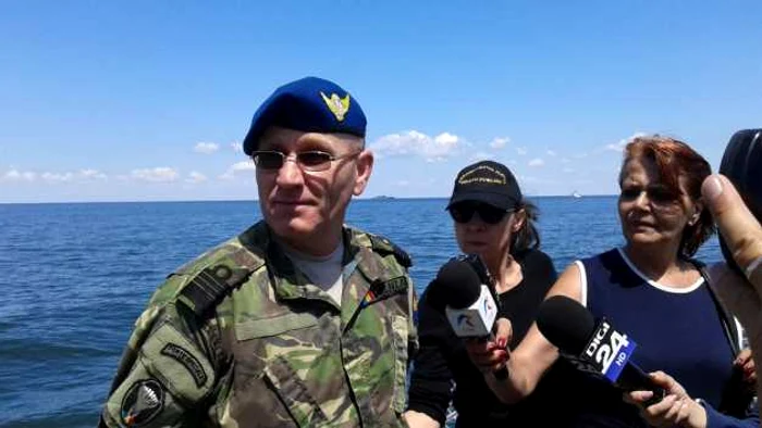 Constanţa. Fregata Regina Maria la exerciţiul militar Rousofex 15 din Marea Neagră Foto Sînziana Ionescu