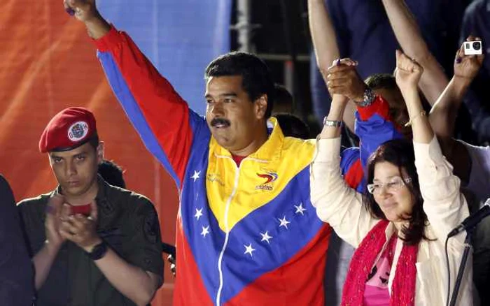 Nicolas Maduro a câştigat alegerile prezidenţiale din 14 aprilie FOTO Reuters