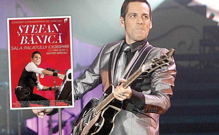 
    Ştefan Bănică  va cânta la Sala  Palatului, pe 9  şi 10 decembrie  