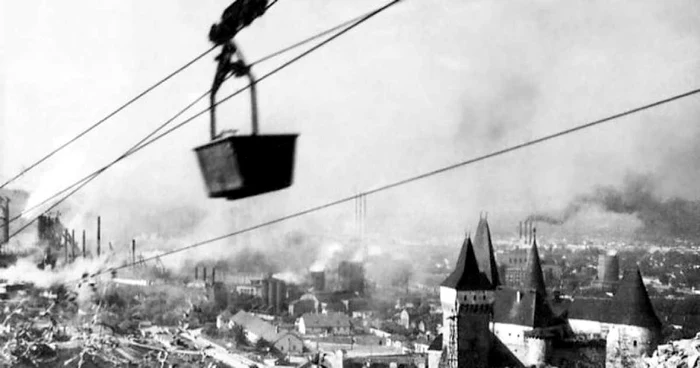 Hunedoara în anii 1950. Ilustrată.