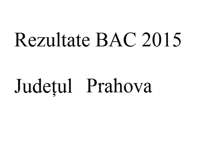 
    Edu.ro Rezultate Bacalareat 2015 Prahovafoto:click.ro  