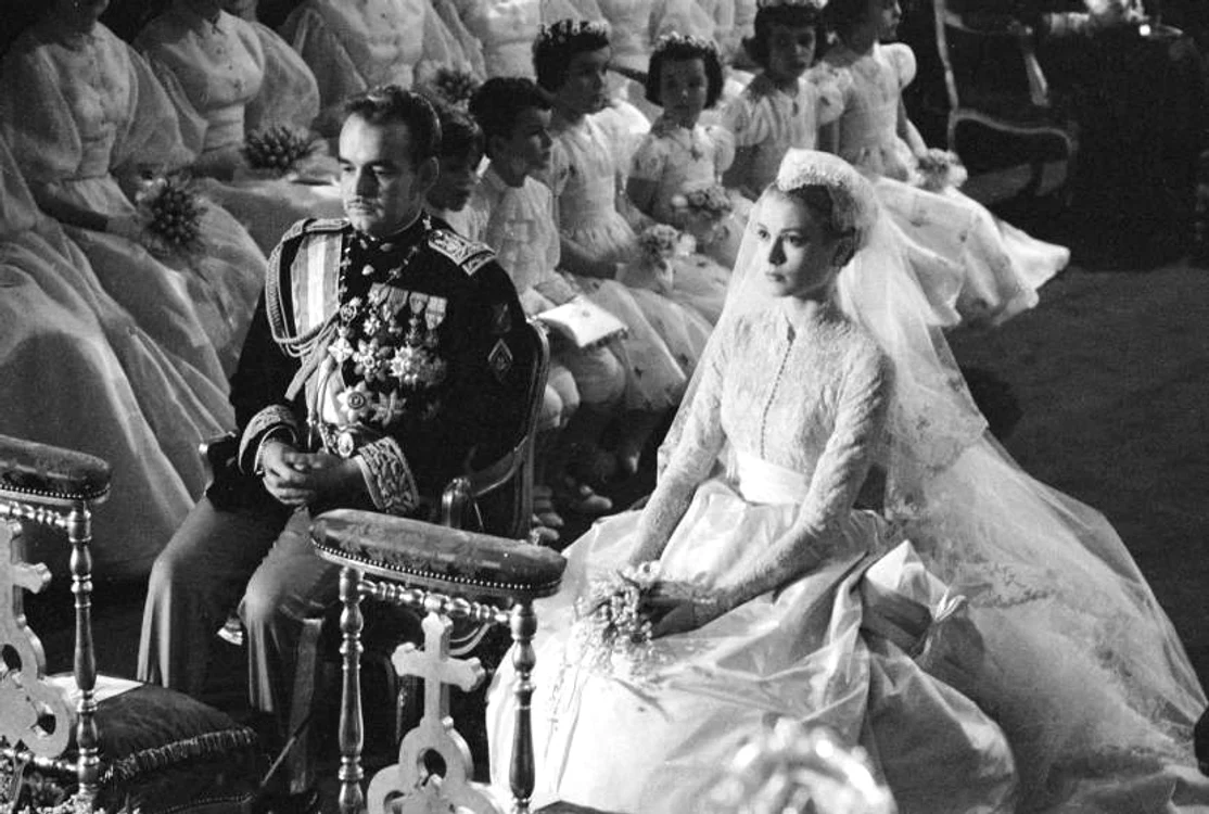 Nunța Prințului Rainier de Monaco cu Grace Kelly (19 aprilie 1956).