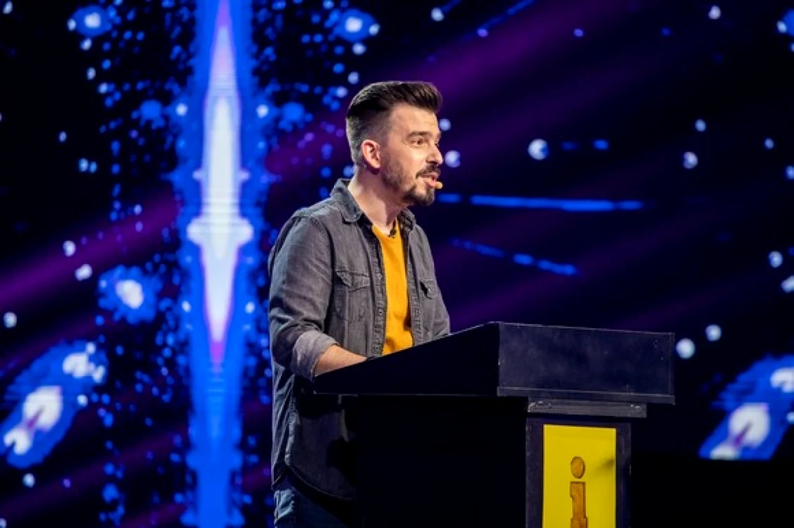 Andrei Garici, câştigătorul sezonului 10 al emisiunii iUmor FOTO Antena 1