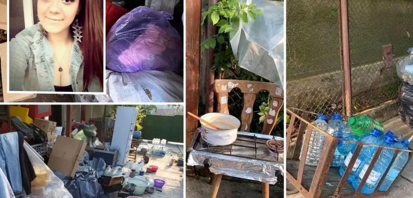 Miruna Sfârlea şi mama ei locuiesc au fost găzduiţi într-o casă insalubră dintr-un sat din Bihor. Acum vor trebui să plece, căci proprietarul vrea să o vândă
