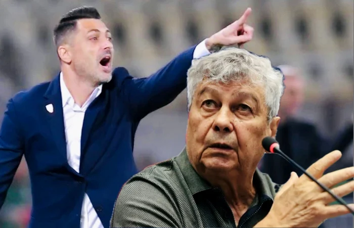 Mircea Lucescu a răspuns acuzațiilor lui Mirel Rădoi Foto/Colaj Arhivele Adevărul