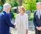 Majestatea Sa Margareta și Principele Radu la întâlnirea cu președintele Cehiei Petr Pavel. FOTO: Casa Majestății Sale