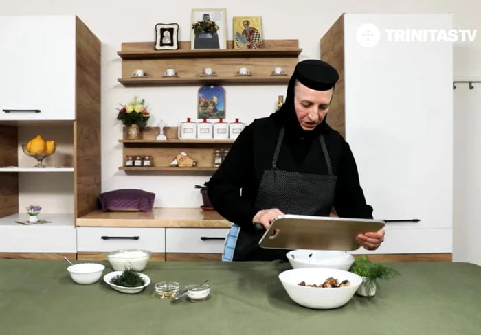 Maica Alexandra de la Mănăstirea Chiroiu - Foto: captură video 