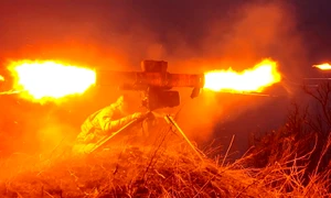 Soldați ruși pe câmpul de luptă din Ucraina FOTO PROFIMEDIA/RUSSIAN DEFENSE MINISTRY