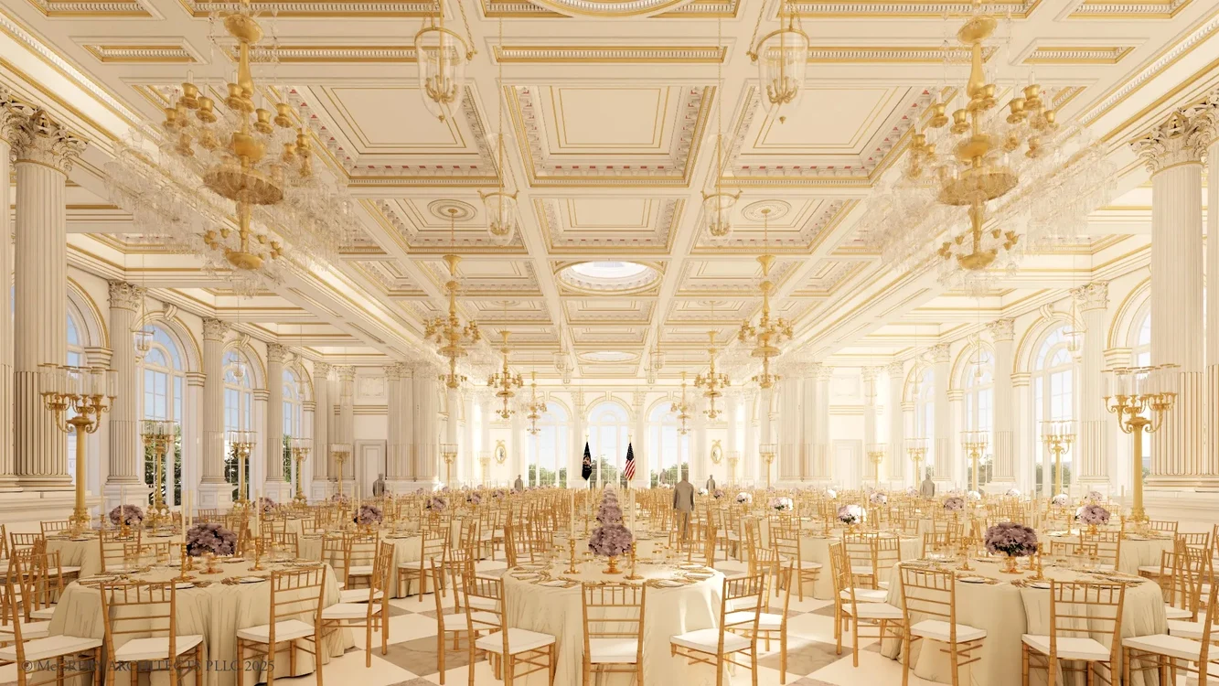 Noua clădire urmează să aibă o capacitate de 650 de persoane Foto: Casa Albă