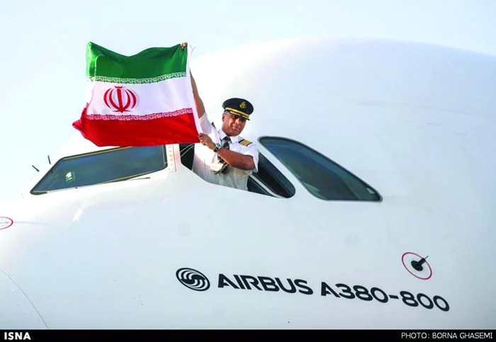 Avion Airbus Iran FOTO Arhivă