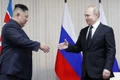 reancarcare Kim Jong un şi Vladimir Putin la summitul bilateral de la Vladivostok în Rusia FOTO EPA EFE