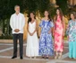 Regele Felipe, Regina Letizia, Leonor, Sofia și bunica lor 