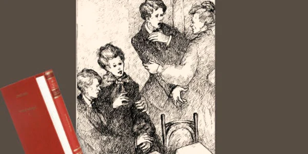 Ilustraţie din volumul publicat de Editura Adevărul