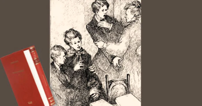Ilustraţie din volumul publicat de Editura Adevărul