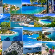 Insulele verzi ale Greciei ascunse din Arhipelagul Sporade în Marea Egee Colaj DMS 