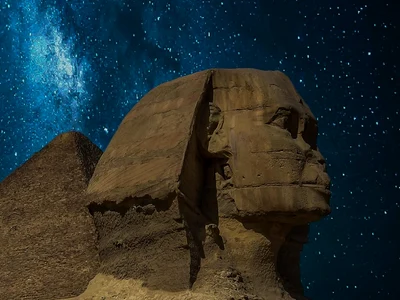 Sfinxul și Marea Piramidă din Giza (© Pixabay)