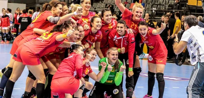 Naţionala de handbal a României FOTO Mediafax