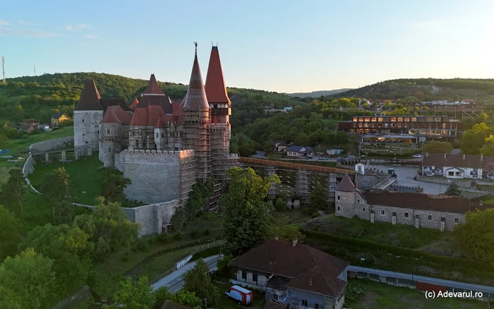 Castelul Corvinilor din Hunedoara. Foto: Daniel Guță. ADEVĂRUL