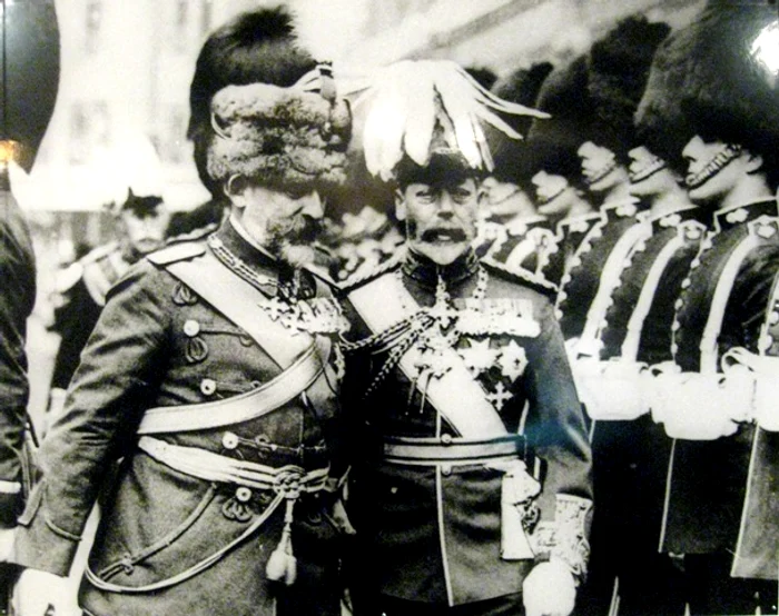 Regele Ferdinand și Regele George al V-lea FOTO Romaniaregala.ro