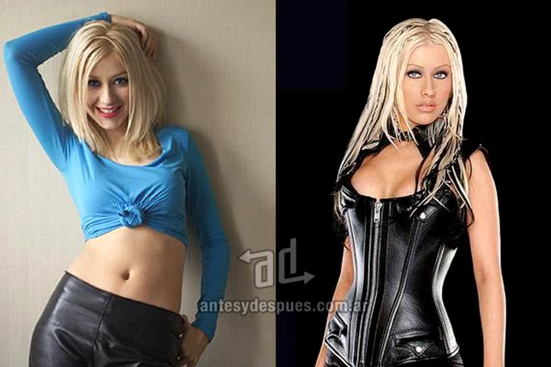 Christina Aguilera a apelat la chirurgia estetica pentru a avea un bust generos