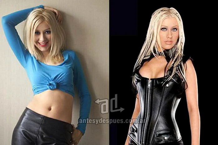 
    Christina Aguilera a apelat la chirurgia estetica pentru a avea un bust generos  