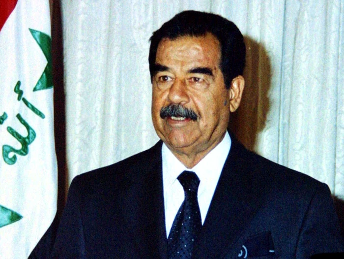 Saddam Hussein FOTO Arhivă