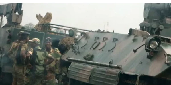 Armata intervine in Zimbabwe FOTO Captura YouTube